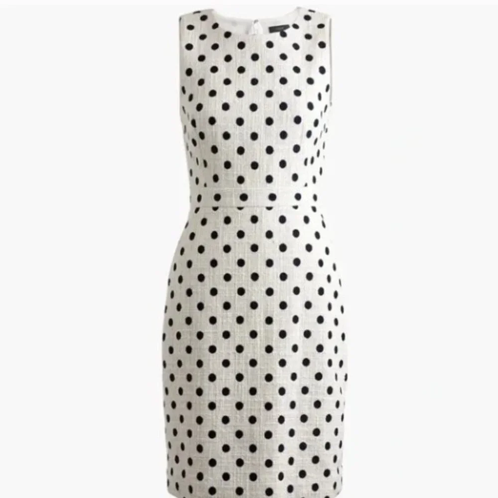 J. Crew ivory black